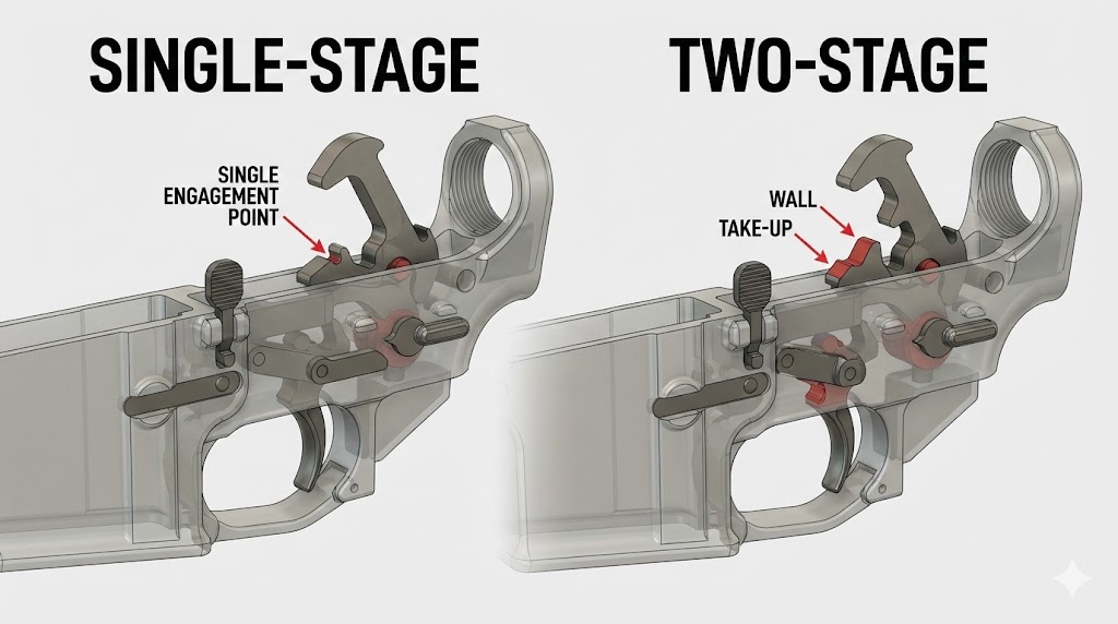 Trigger Selection: Single-Stage vs. Two-Stage